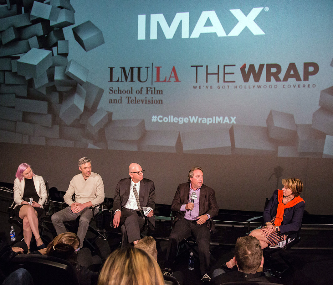 Entertainment Industry Professionals Share Advice with LMU SFTV Students at IMAX